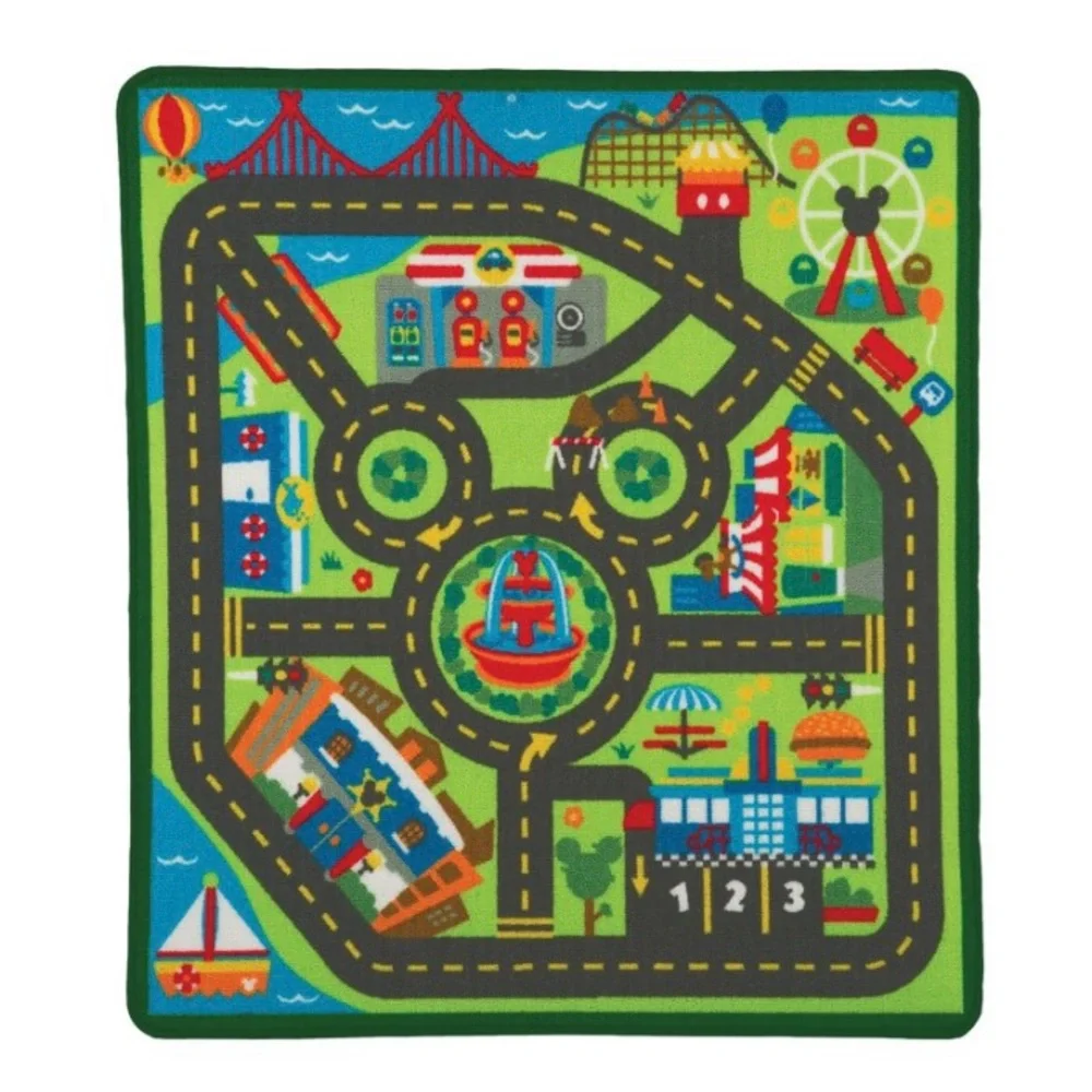 Mickey Mouse City activity rug set ages 3+ - Picture 2 of 4